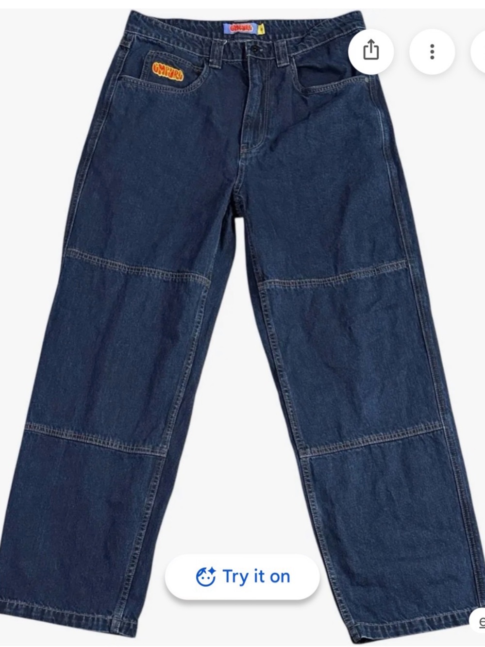 Empyre women’s Dark Blue Panel Work Jeans